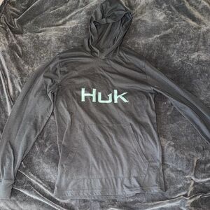 Huk Men's Gray Hoodie Sweater Size XXS